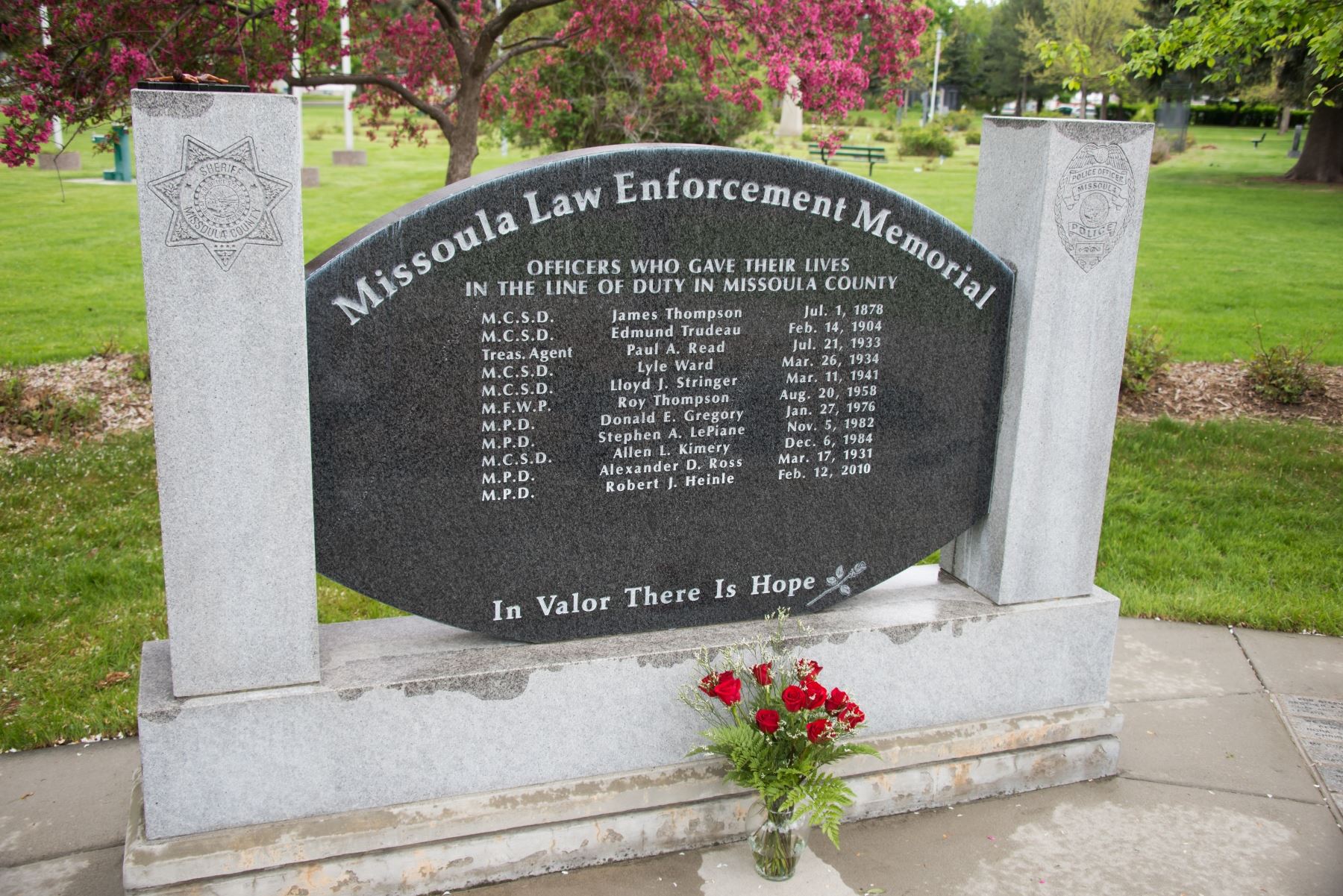 Law Enforcement Memorial Stone