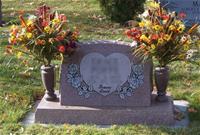 Flower Vase on Monument Hearth Example