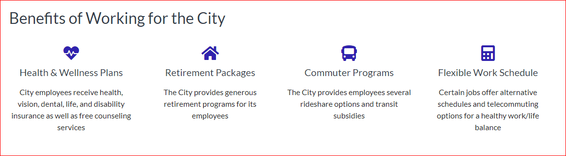 Benefits of Working for the City of Missoula