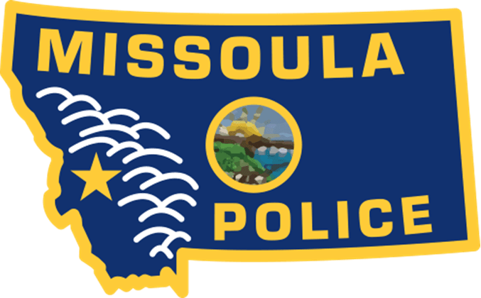 Montana Shaped Missoula Police Badge
